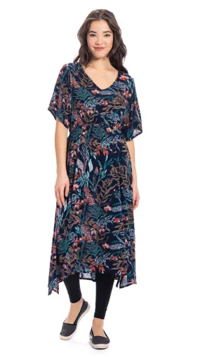 Dakini Dress - navy journey