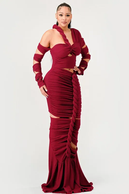 Divva Rope Maxi Dress