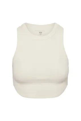 Everglades Tank - Ivory Thick Rib