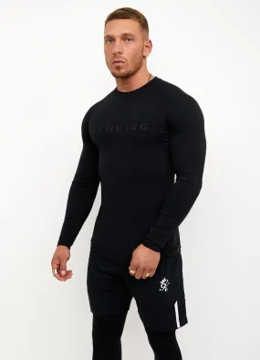 Gym King Sport Pace Logo Base Layer - Black