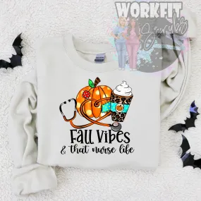 Halloween Nurse Crewnecks