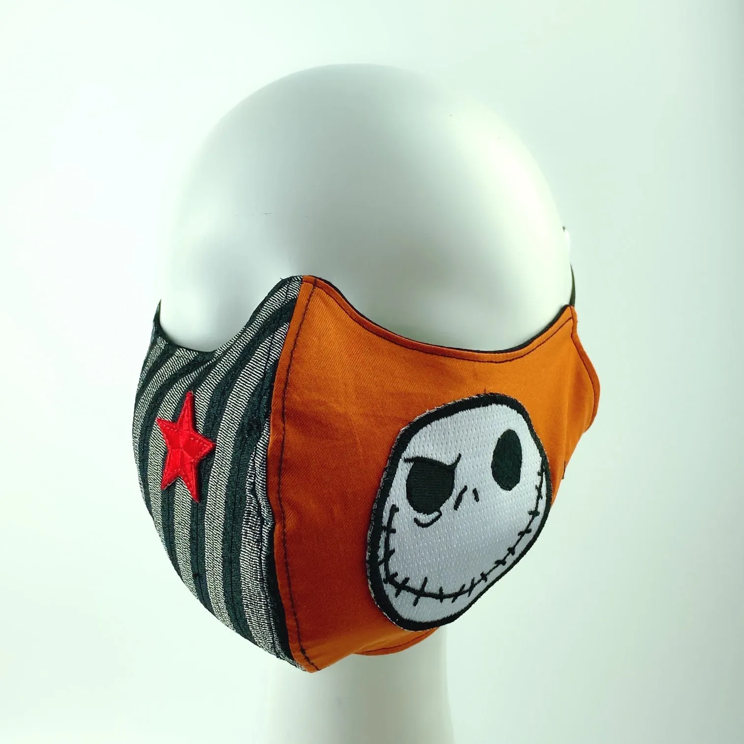 Mask 4 Protect The Nightmare Before Christmas Jack Skellington Face Mask