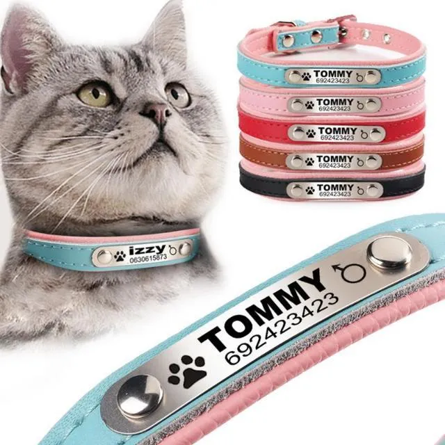 Personalized Engraved Name Collar