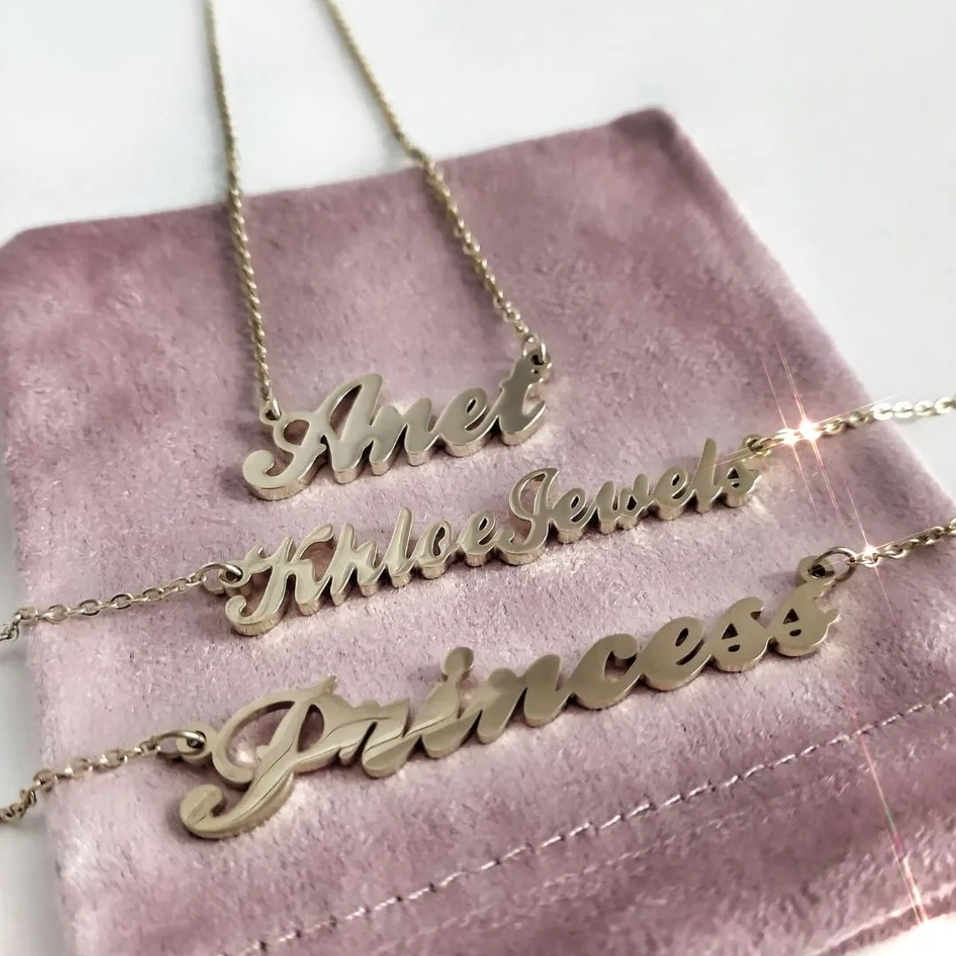 Pretty Customized Name Necklace