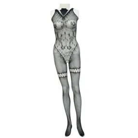 Women's Lingerie Bodystocking | Full Net Semi Transparent Bodystocking